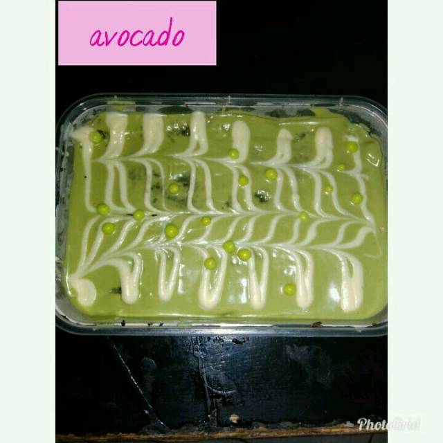 

Avocado meltedcake