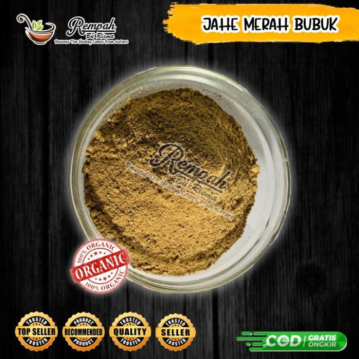 

JAHE MERAH BUBUK MURNI GRADE A TANPA GULA 500 GRAM (BERKUALITAS)