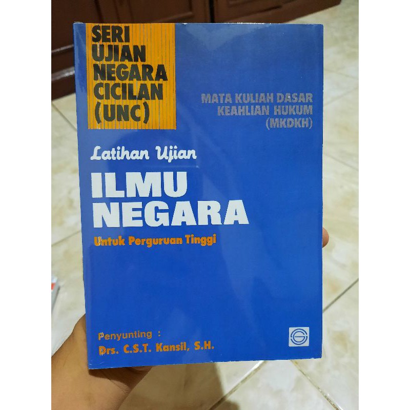 latihan Ujian ilmu negara untuk perguruan tinggi oleh CST Kansil