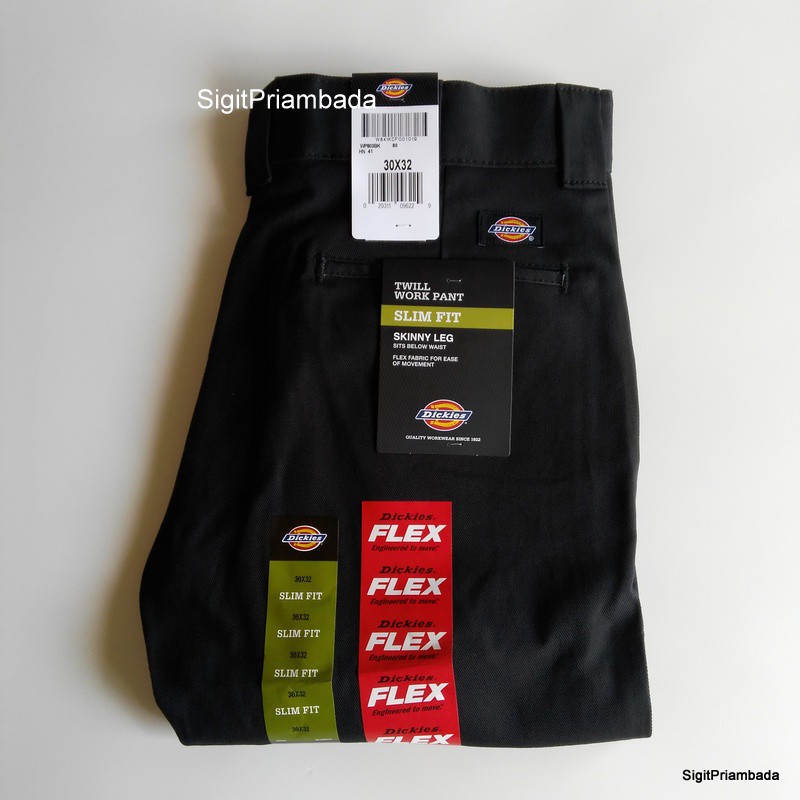 Dickies WP803 Slim Skinny Fit Black Original