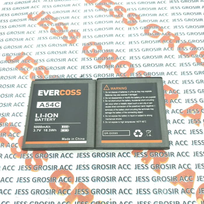 Baterai Battery BatreDouble Power EVERCOSS CROSS A54C , A54B Jump T