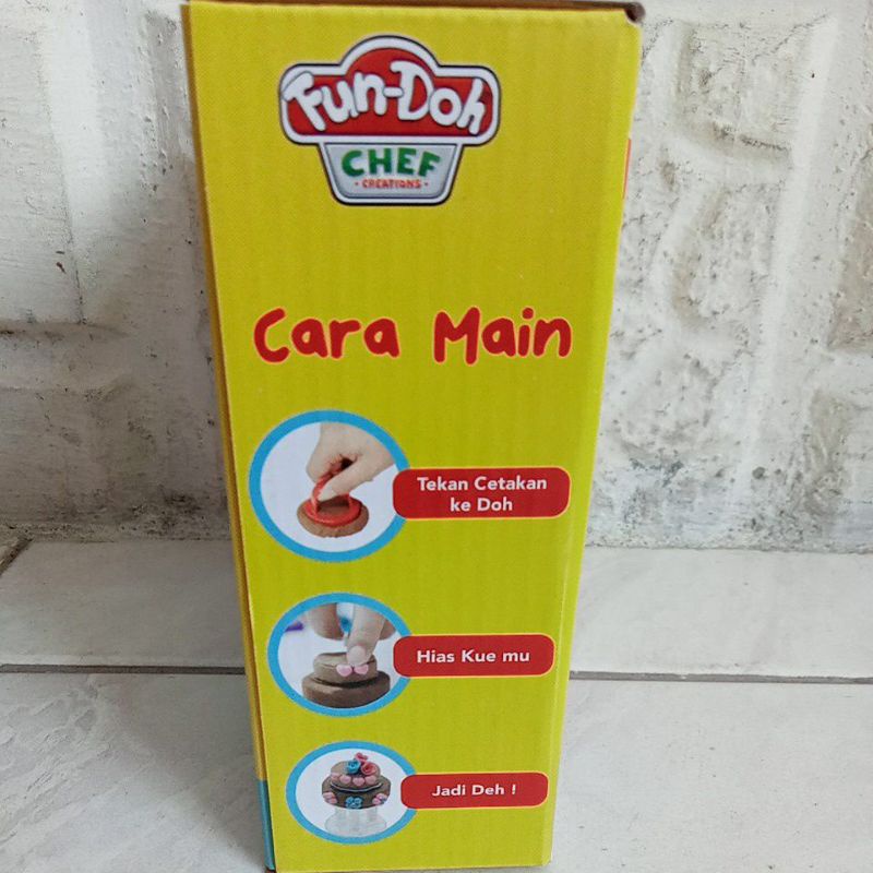 28155 - Mainan Plastisin Fundoh Cake Mania Fun-Doh Kue Tart 28155