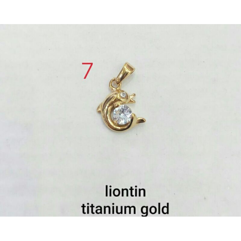 LIONTIN TITANIUM MODEL IKAN BAYAK MOTIF TERBARU