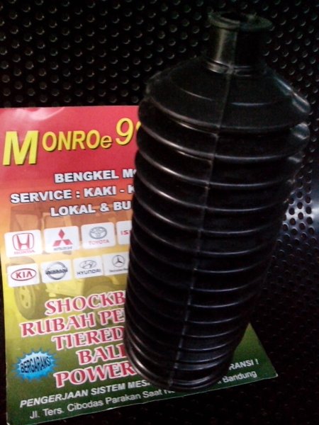 ASLI TOYOTA CORONA ABSOLUTE (1993-1998): Karet boot stir / boot rack end / boot long