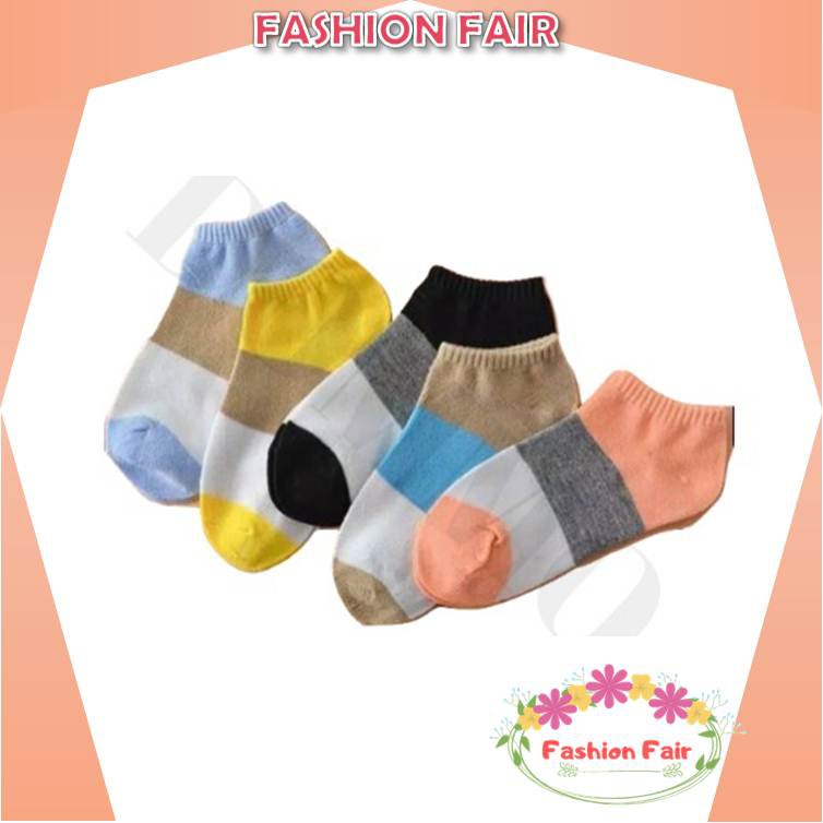 [IMPOR] Fashion Fair - Kaos Kaki Ankle Dari Jakarta BISA COD Kaos Kaki Cute Kaos Kaki Motif