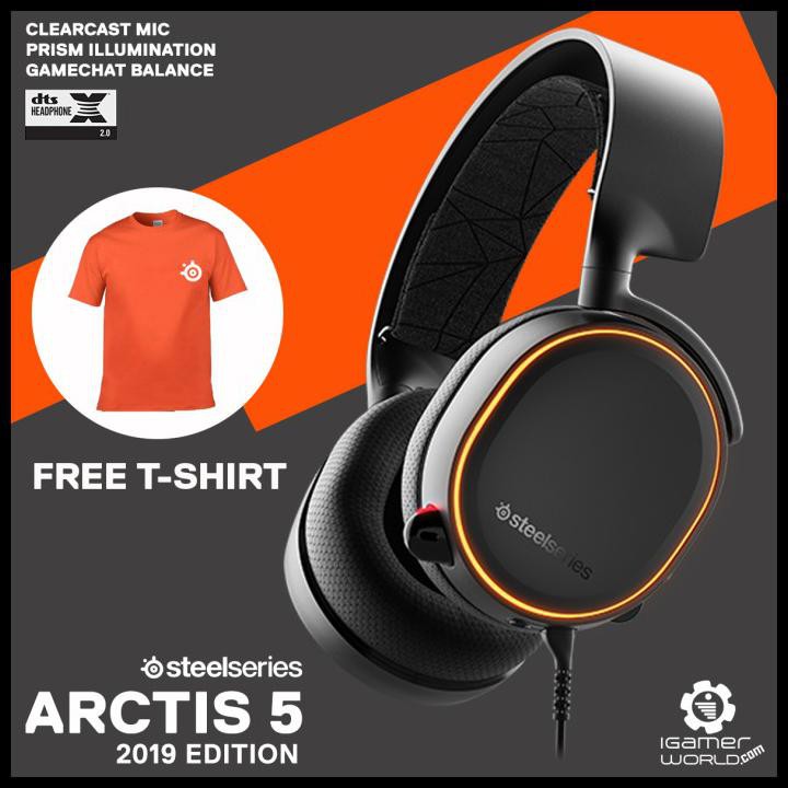 Steelseries Arctis 5 Black Gaming Headset