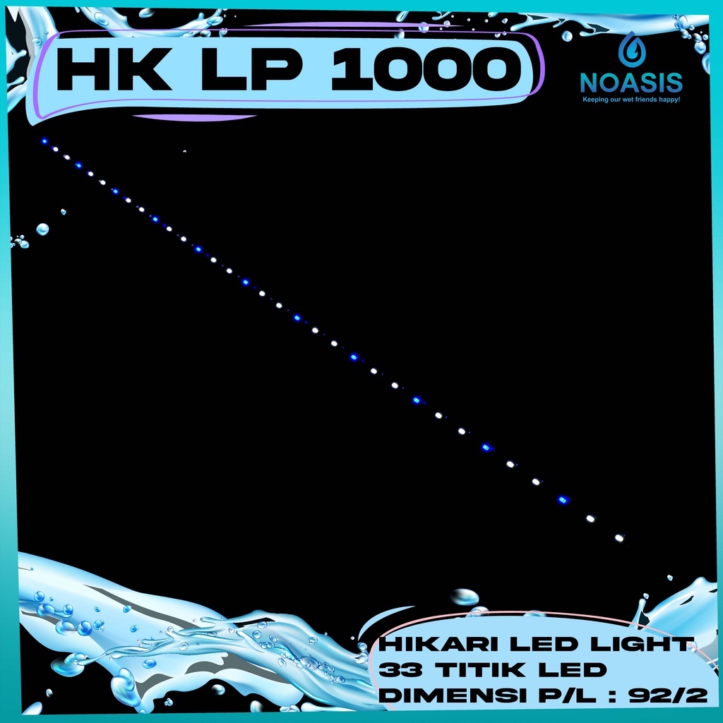LAMPU LED CELUP AQUARIUM HIKARI HK LP 1000 HK P 1000 AKUARIUM AQUASCAPE