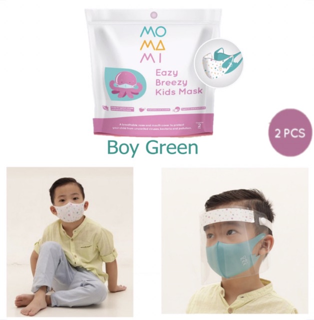 MOMAMI EASY BREEZY KIDS MASK ISI 2 / MASKER