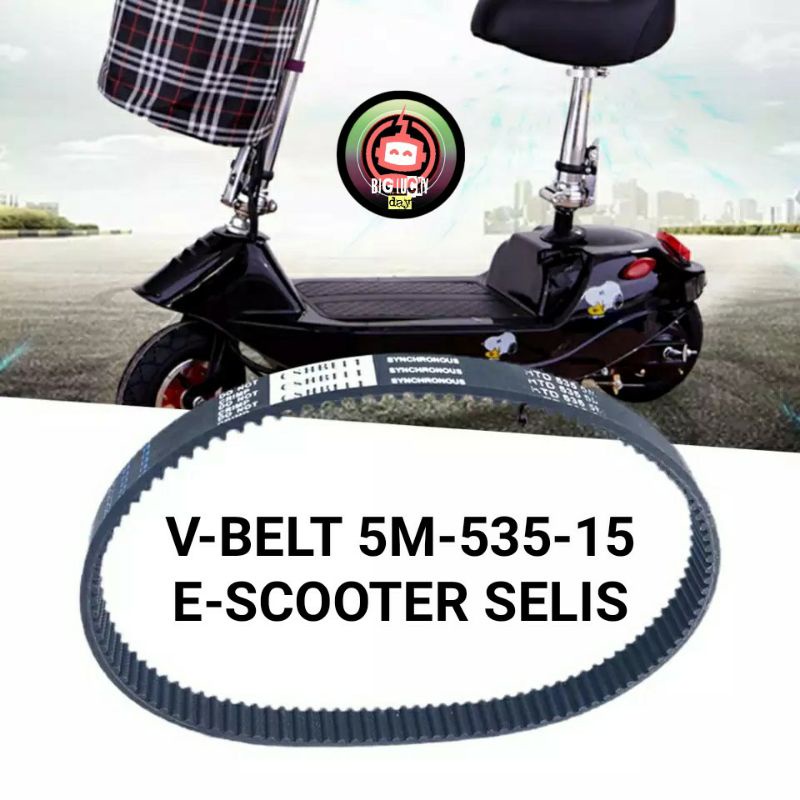 V belt E-scooter SELIS 535-5M-15 V-belt e scooter 535-5M penbelt panbel vanbelt skuter sparepart kar
