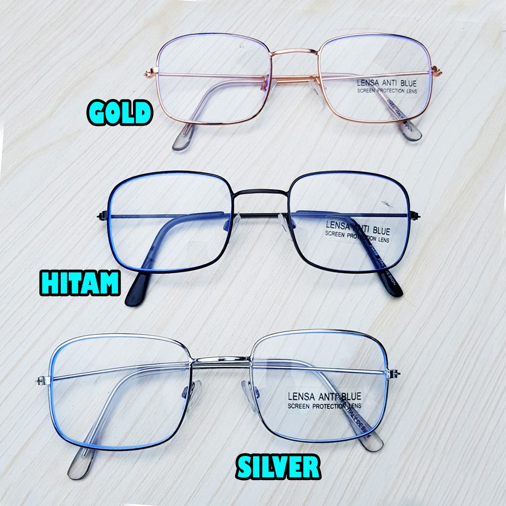 Kacamata Kotak Nisa Sabyan Anti Radiasi Komputer dan HP 01488