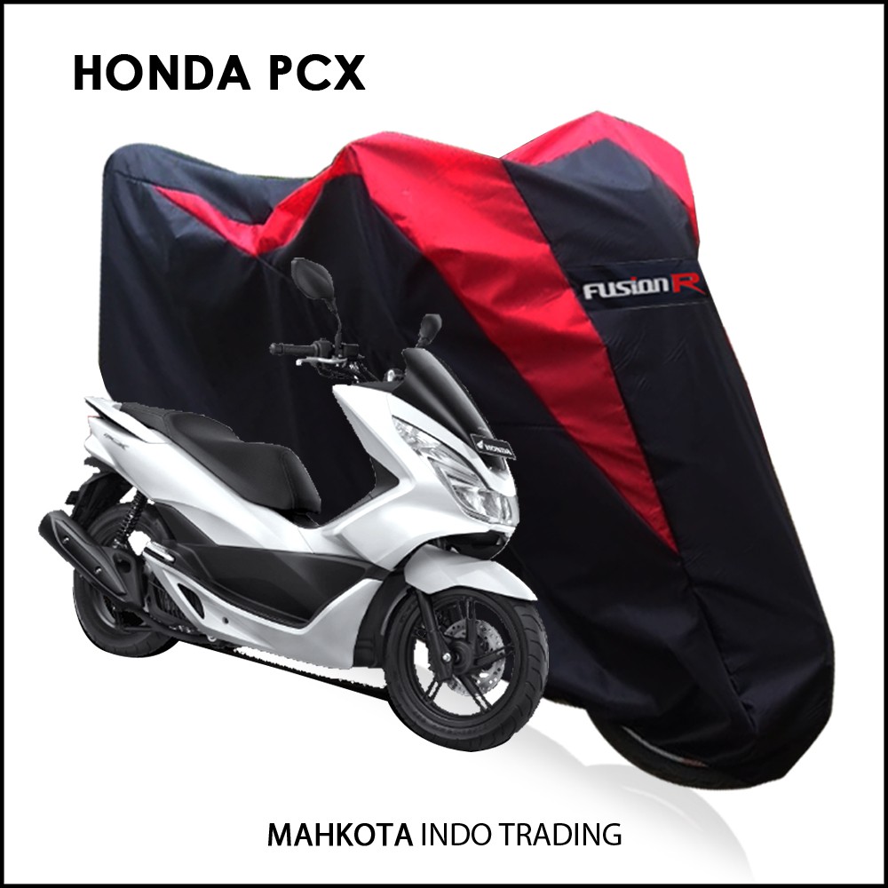 Sarung Motor Warna HONDA PCX Waterproof / Penutup Motor Warna PCX / Cover Motor Merek FUSION R