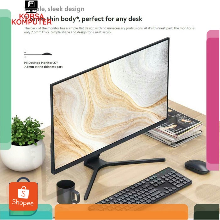 Monitor Komputer 27 Inch Monitor 27 Inch HD Monitor High Resolution