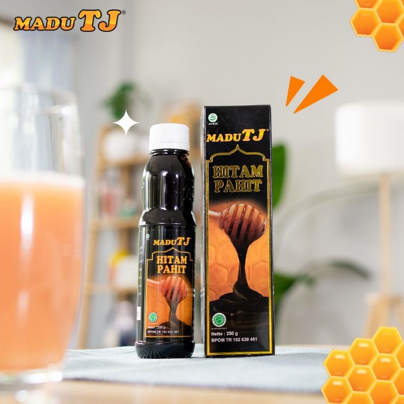 

Madu TJ Hitam Pahit 250gr / Madu hitam