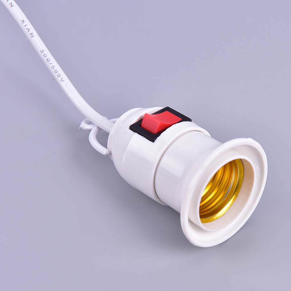 [Elegan] Bases Lampu Dapur EU Plug Pendant Lighting 13FT Kabel Ekstensi On/Off Saklar Fitting Lamp Plug Holder