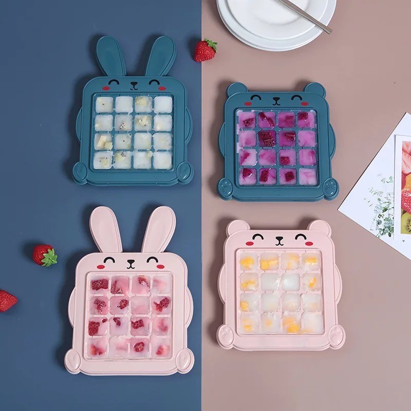 CETAKAN PUDDING JELLY ES BATU SILIKON KARAKTER / Cetakan Es Batu Model Karakter