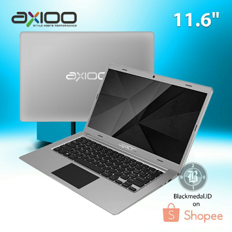 Laptop Notebook Axioo Silver MyBook 11 Lite 11.6 Inch Baru Original