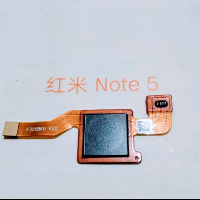 FINGER PRINT COPOTAN REDMI NOTE 5 WARNA HITAM