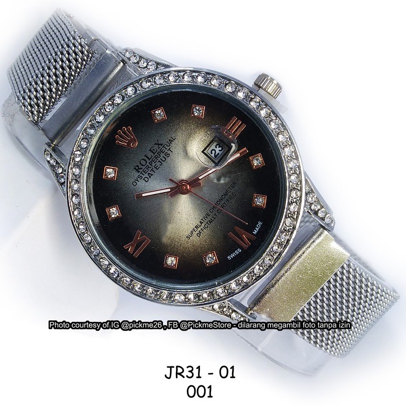 JAM TANGAN WANITA ROLEX JR31-01 5SERI