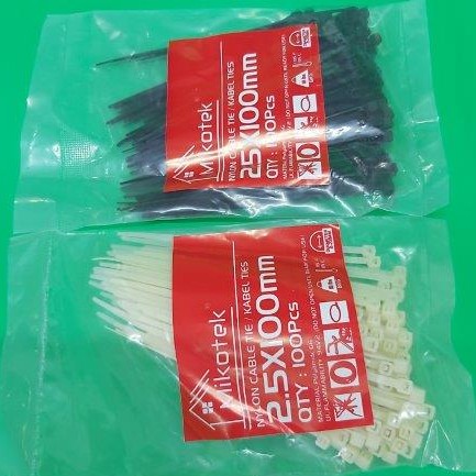Kabel Ties 2.5 x 100 Kabel Ties 100mm Cable Ties 100mm