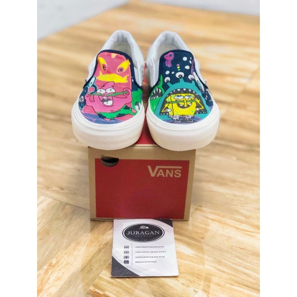 Vans Slip On x SpongeBob SquarePants