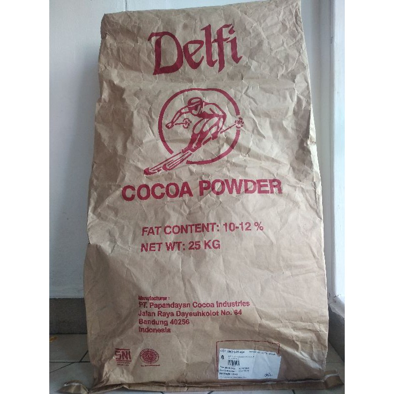 Delfi Dark Coklat Bubuk,1kg, repack