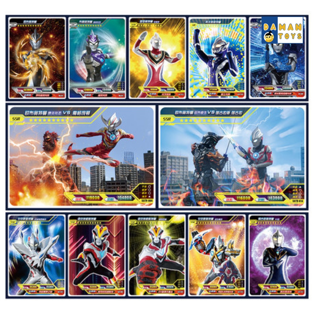 [GRATIS KARTU ULTRAMAN] Robot Ultraman Baru Ultraman X Gomora Demstar Armor Ultramen Action Figure