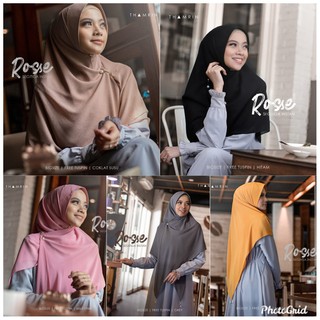 Jilbab Instan Khimar Rosse Ori Thamrin #8