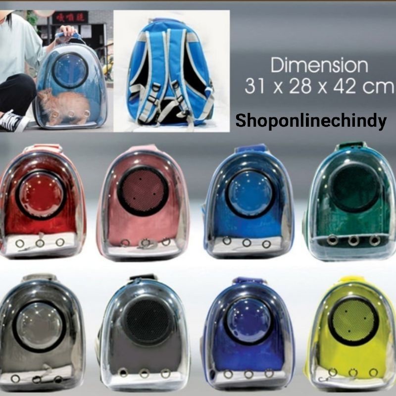 TAS RANSEL HEWAN/TAS TRANSPARAN HEWAN