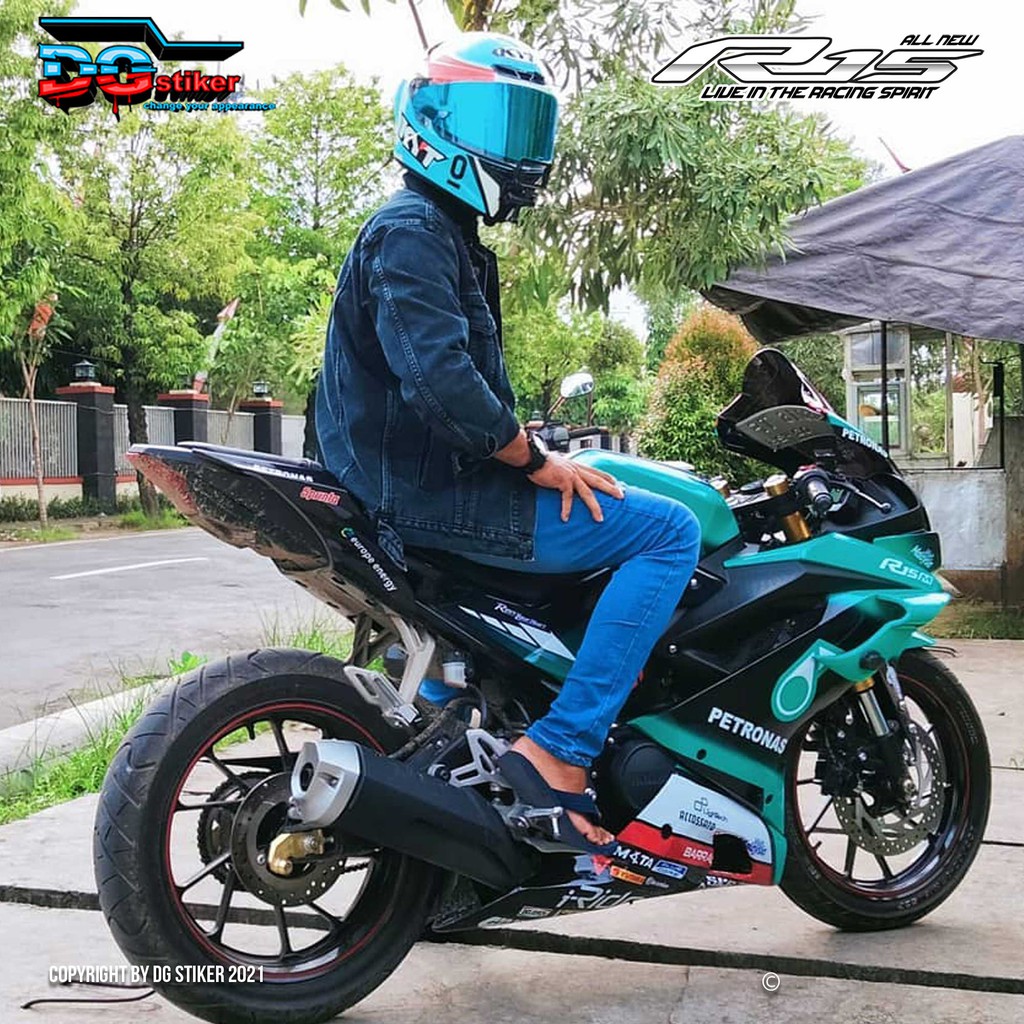 Decal R15 V3 Srt Petronas Dg Stiker Shopee Indonesia