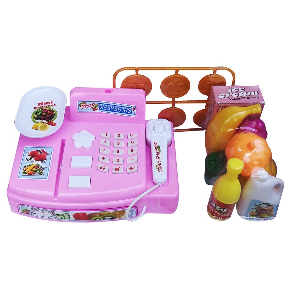 CASH REGISTER MINI  LS820A3 MAINAN  ANAK KASIR  KASIRAN  