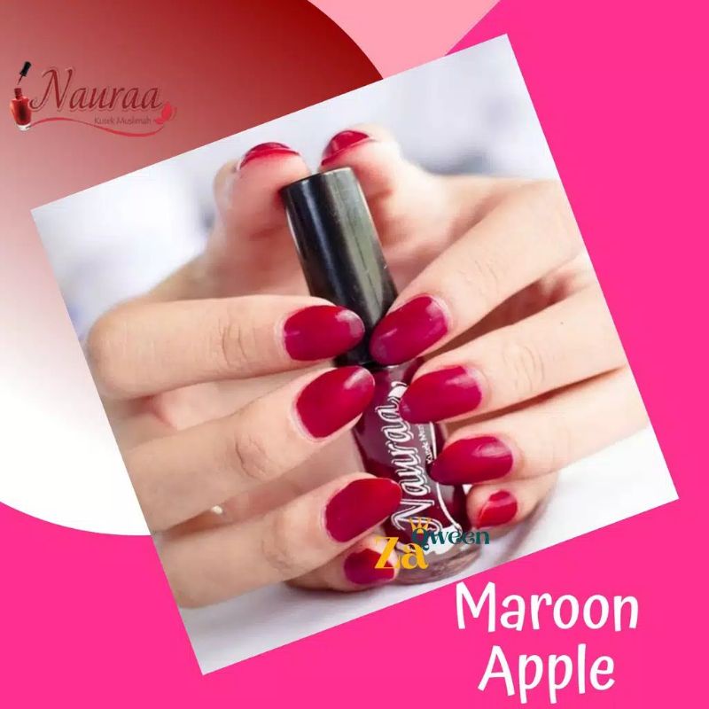 NAURA NAIL HENNA MUSLIMAH HALAL SAH BUAT SHOLAT