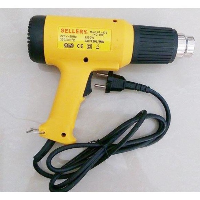 HOT GUN SELLERY / HEAT GUN / PISTOL PEMANAS LISTRIK SELLERY HG-500