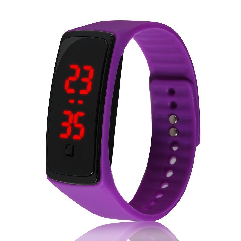 RRNS 093 Jam Tangan LED Sport Digital Fashion Wanita/Pria