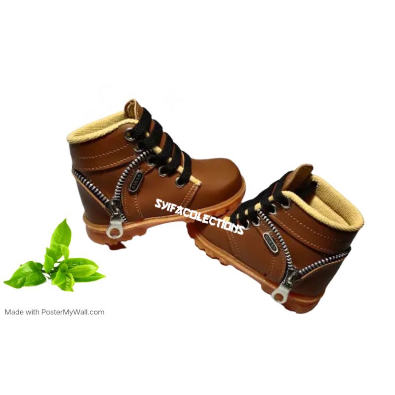 SEPATU ANAK LAKi LAKi MODEL BOT DOCMART USIA 1/7 TAHUN