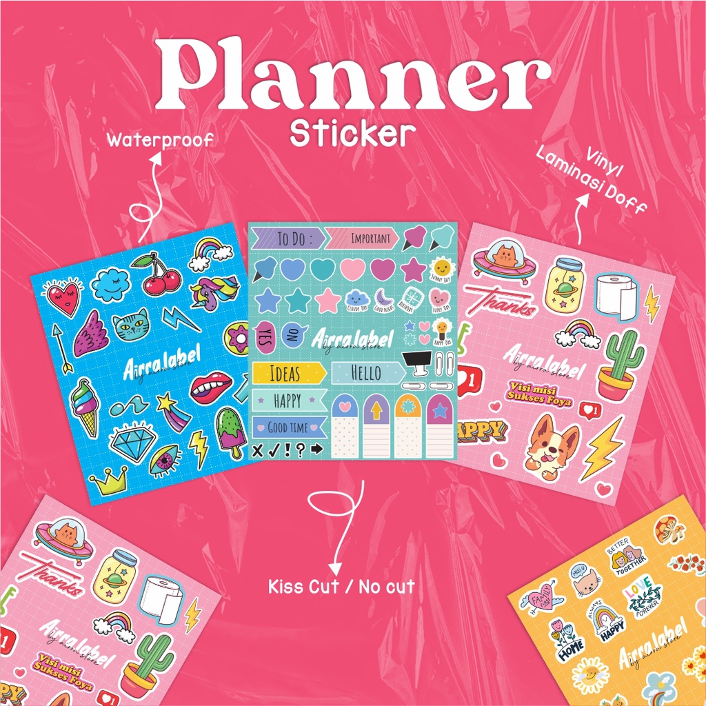 

Planner Sticker Deco (Kpop Album Planner Photocard Polaroid Stiker)