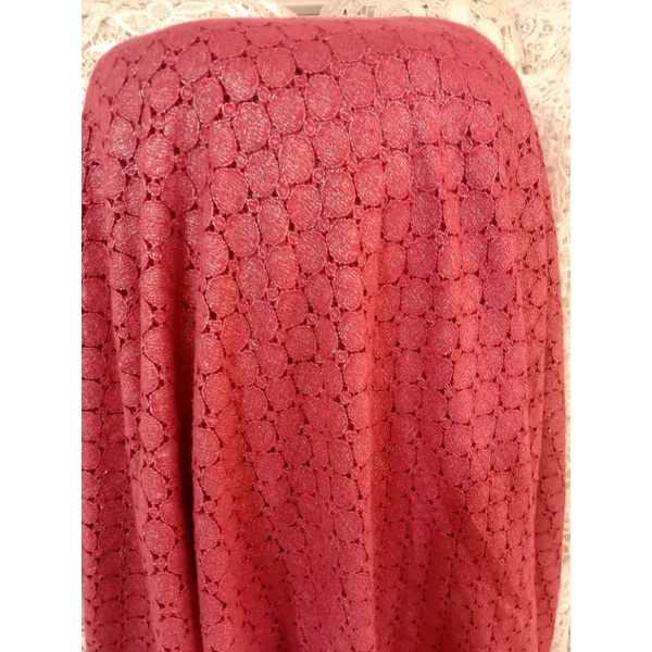 kain/bahan brokat katun import