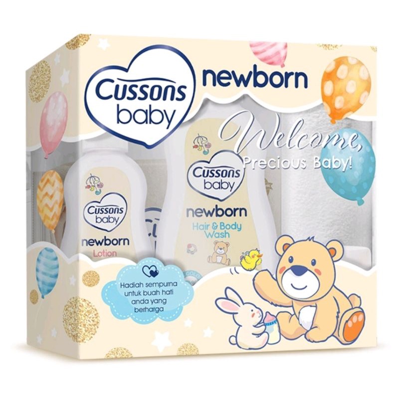 cussons baby Newborn Package/ Sabun bayi set