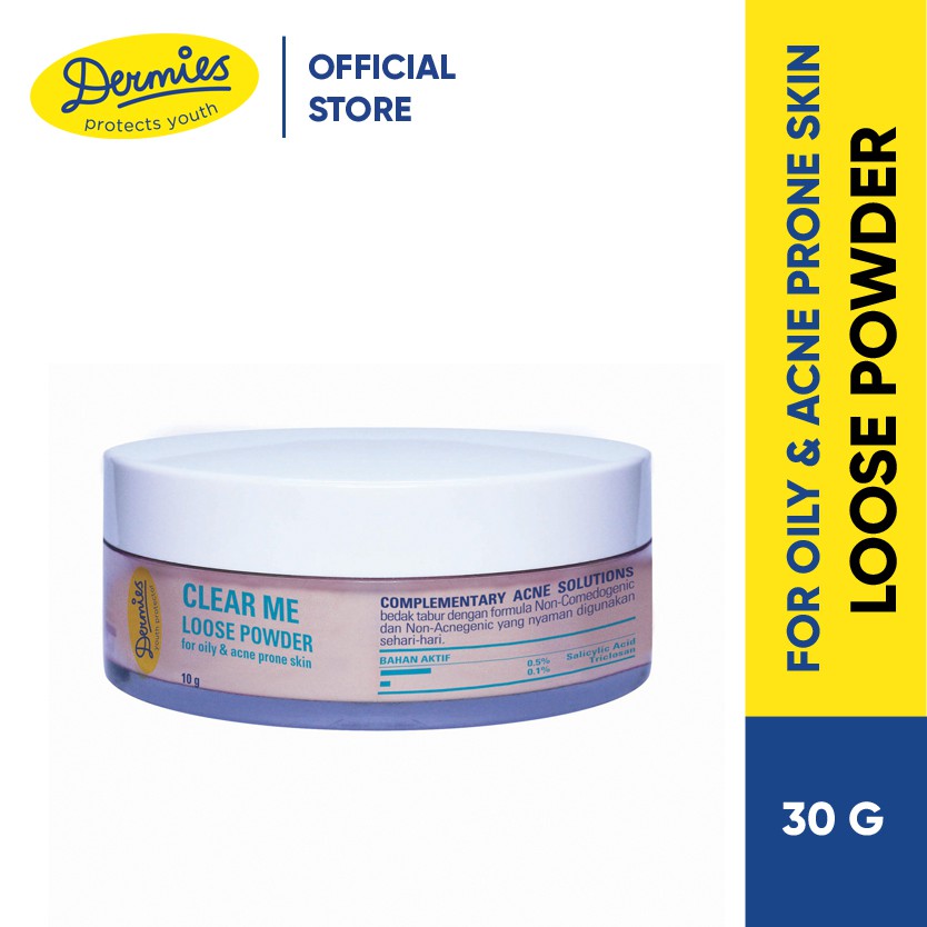

Dermies Clear Me Loose Powder For Oily & Acne Prone Skin 10 g
