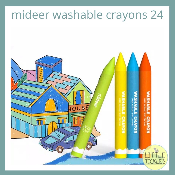 

Segera Miliki Mideer Washable Crayon 24 - Crayon Anak Terbatas
