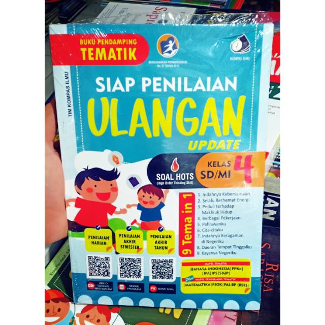 Buku Pendamping Tematik Siap Penilaian Ulangan Kelas 4 Sd Mi