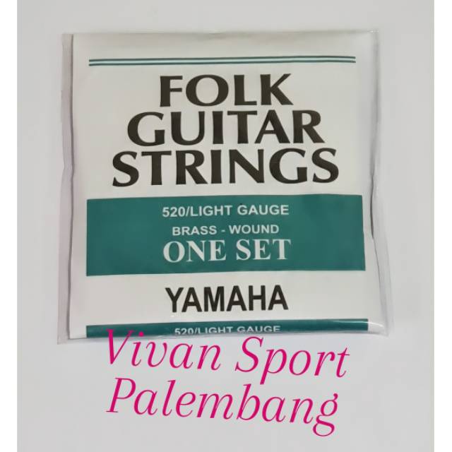 Tali gitar yamaha akustik 1 set / senar gitar yamaha akustik