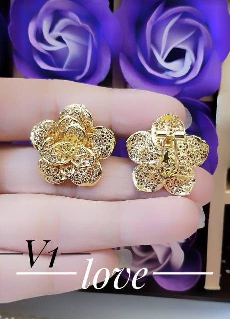 Xuping set perhiasan lapis emas 24k 0206h