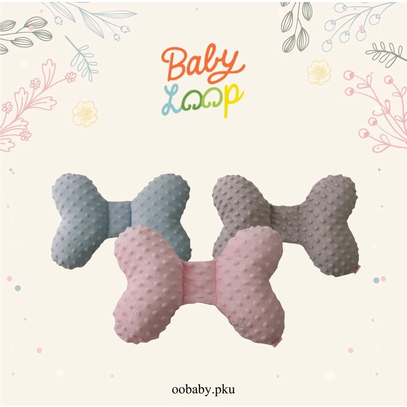 baby loop elephant ears minky pillow