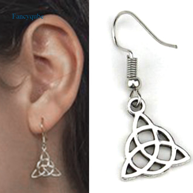 Fancyqube Anting Model Simpul Celtic Wiccan Viking Untuk Wanita