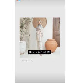 KIRA TUNIK GOLD SM by Muda Official READY SOON ‼️