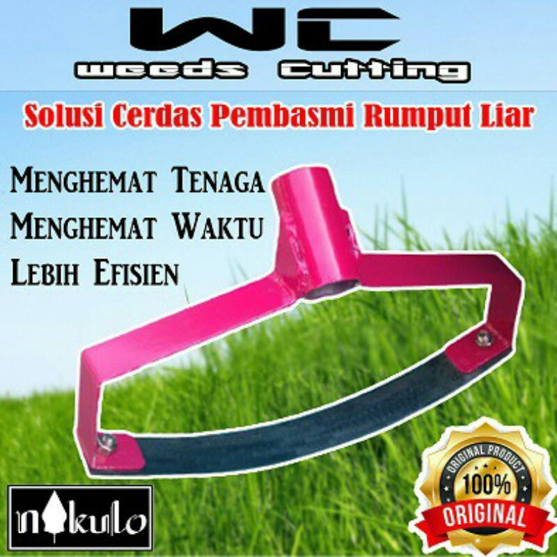 cangkul rumput praktis