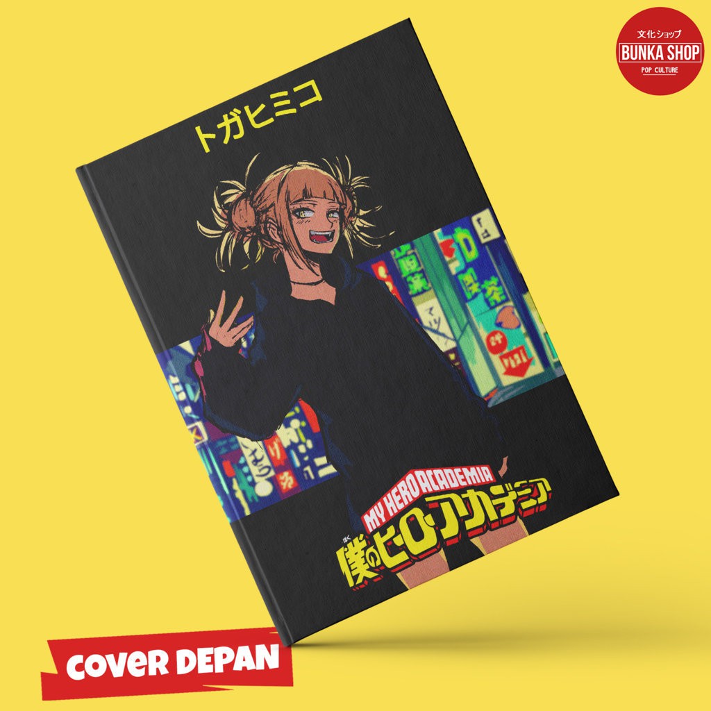 

Note Book Anime Boku no Hero Academia Himiko Toga Hardcover A5 Buku Tulis Catatan Murah