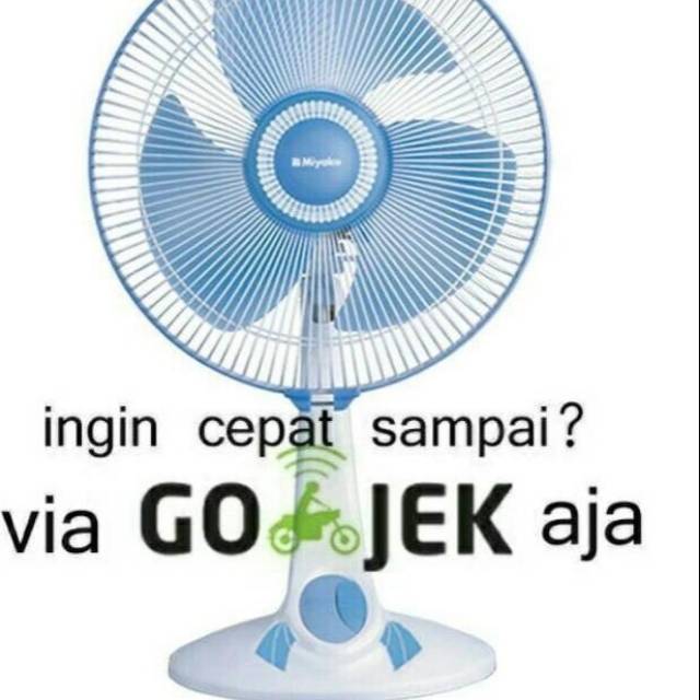 Desk Fan Miyako 12 inch 2in1 Garansi Resmi