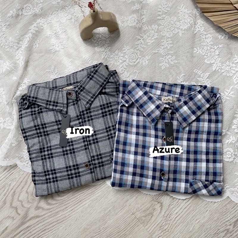 ANNA SHIRT / KEMEJA TARTAN WANITA-7