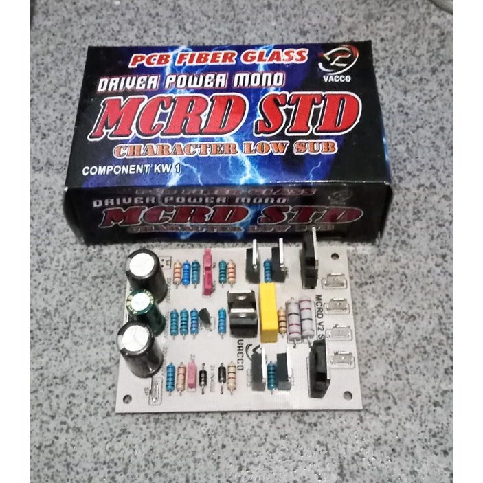 Kit MCRD V2 STD MCRD V2 Mini Bahan PCB Fiber